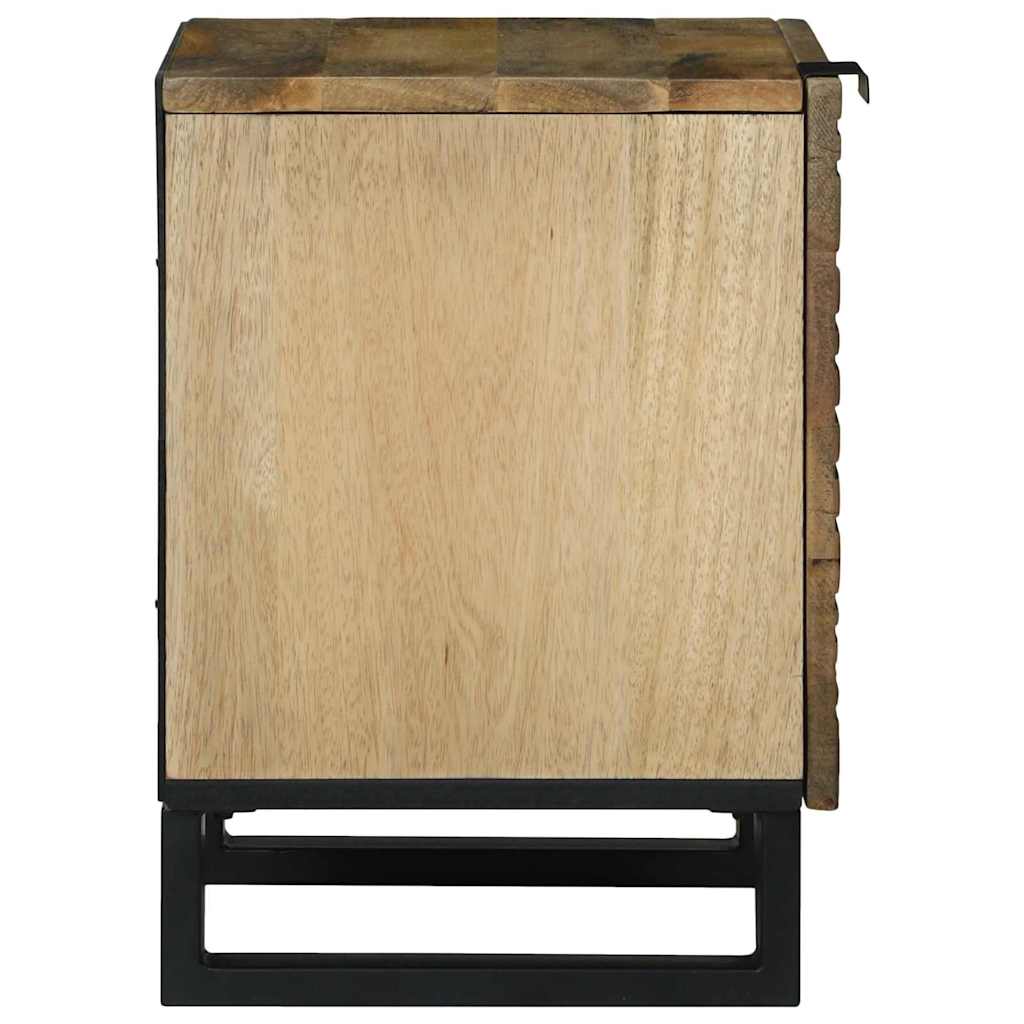 vidaXL Κομοδίνο Φυσικό 40 x 33 x 46 εκ. Επεξεργασμένο Ξύλο