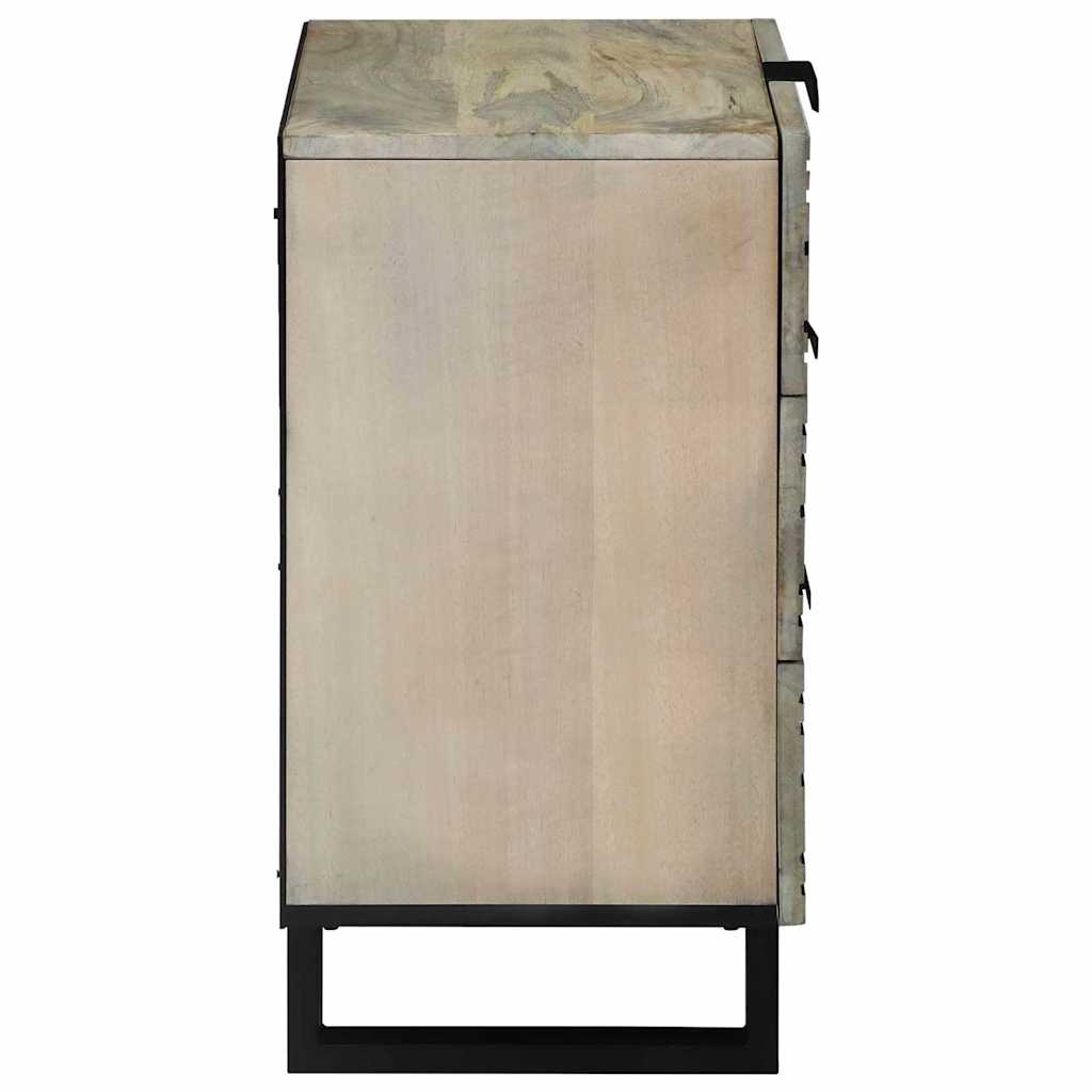 vidaXL Κομοδίνο Λευκό 50 x 33 x 62 εκ. Επεξεργασμένο Ξύλο