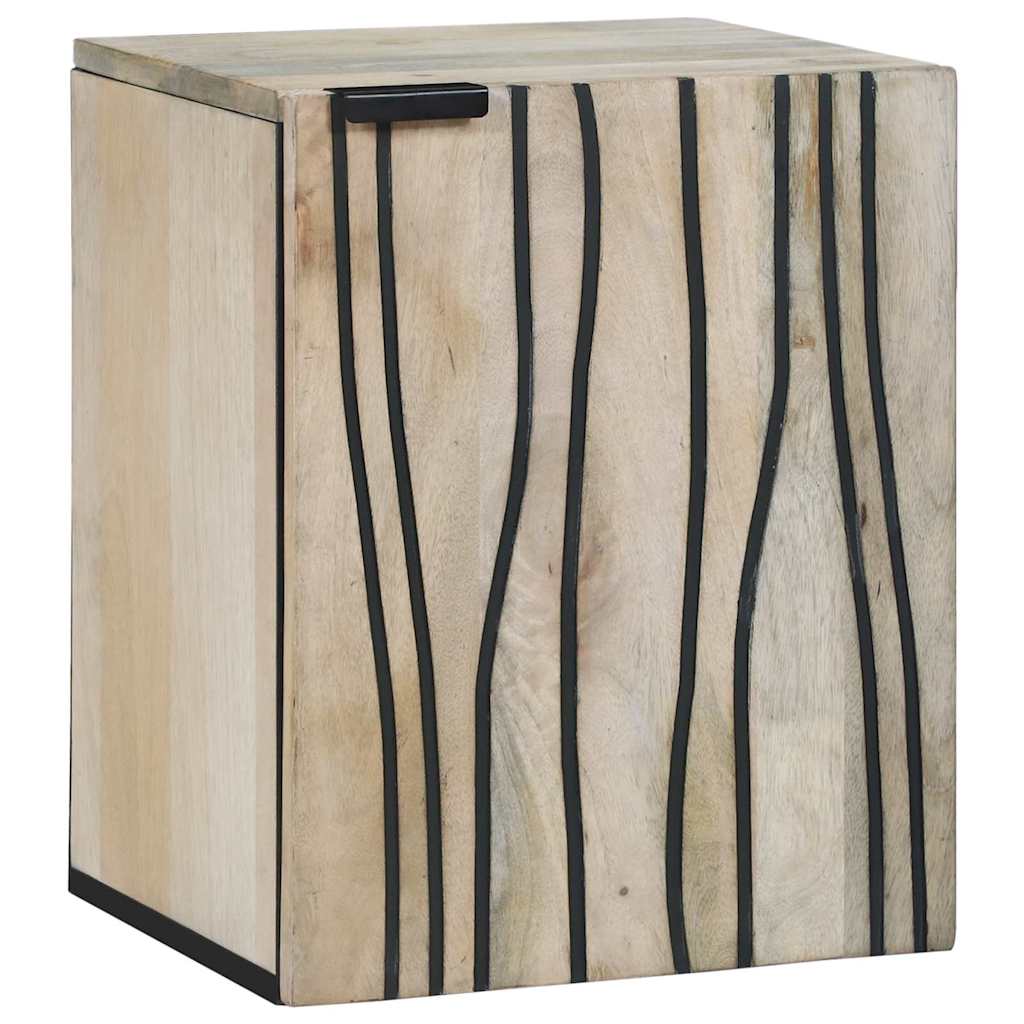 vidaXL Ντουλάπα Νιπτήρα Mπάνιου Λευκό 38 x 33 x 48 εκ