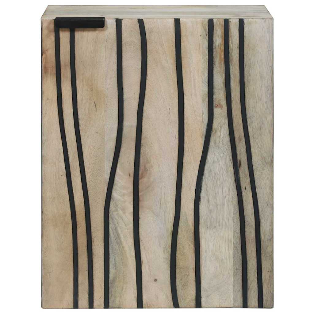 vidaXL Ντουλάπα Νιπτήρα Mπάνιου Λευκό 38 x 33 x 48 εκ