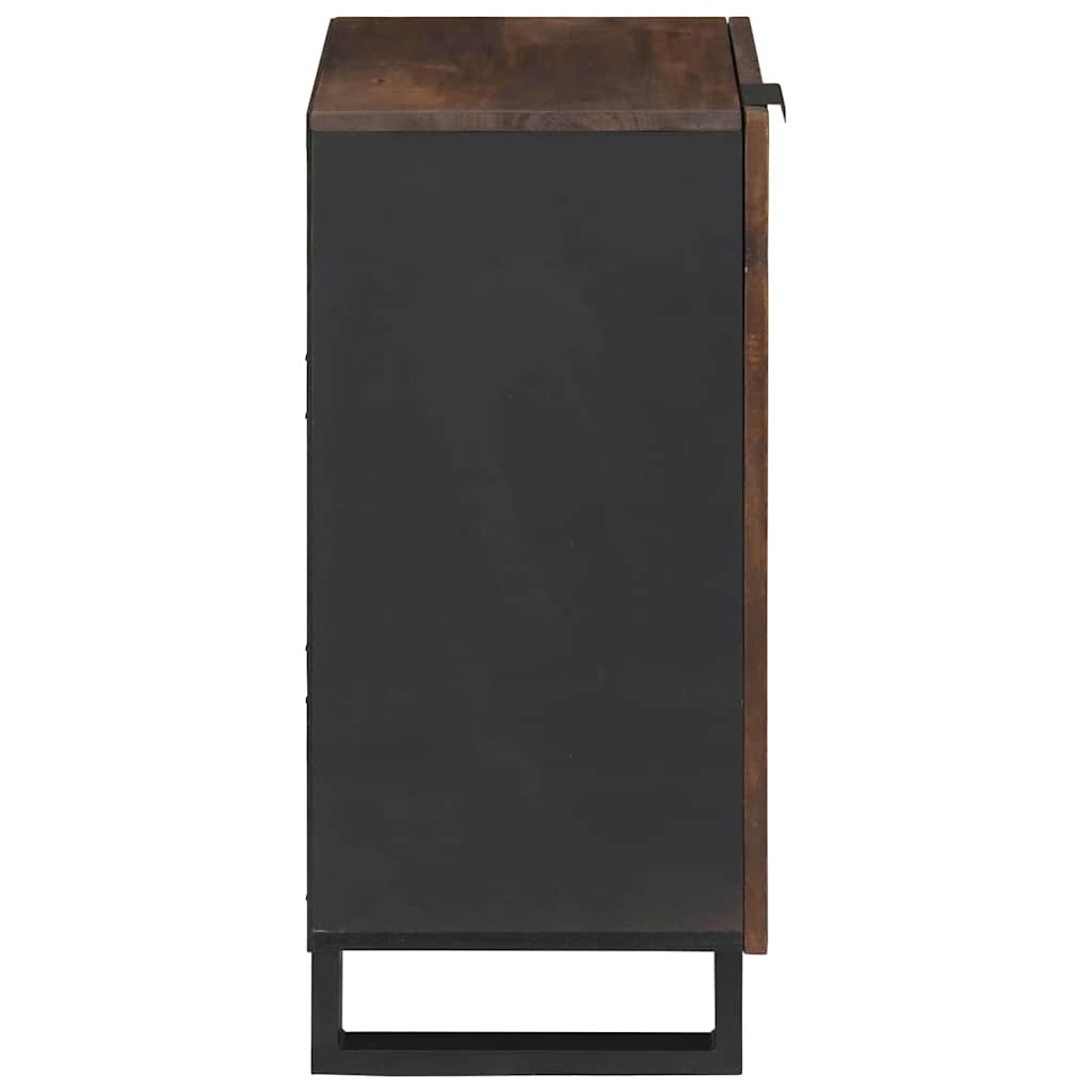 vidaXL Γραφείο Καφέ 40 x 33 x 75 εκ. Μασίφ ξύλο μάνγκο
