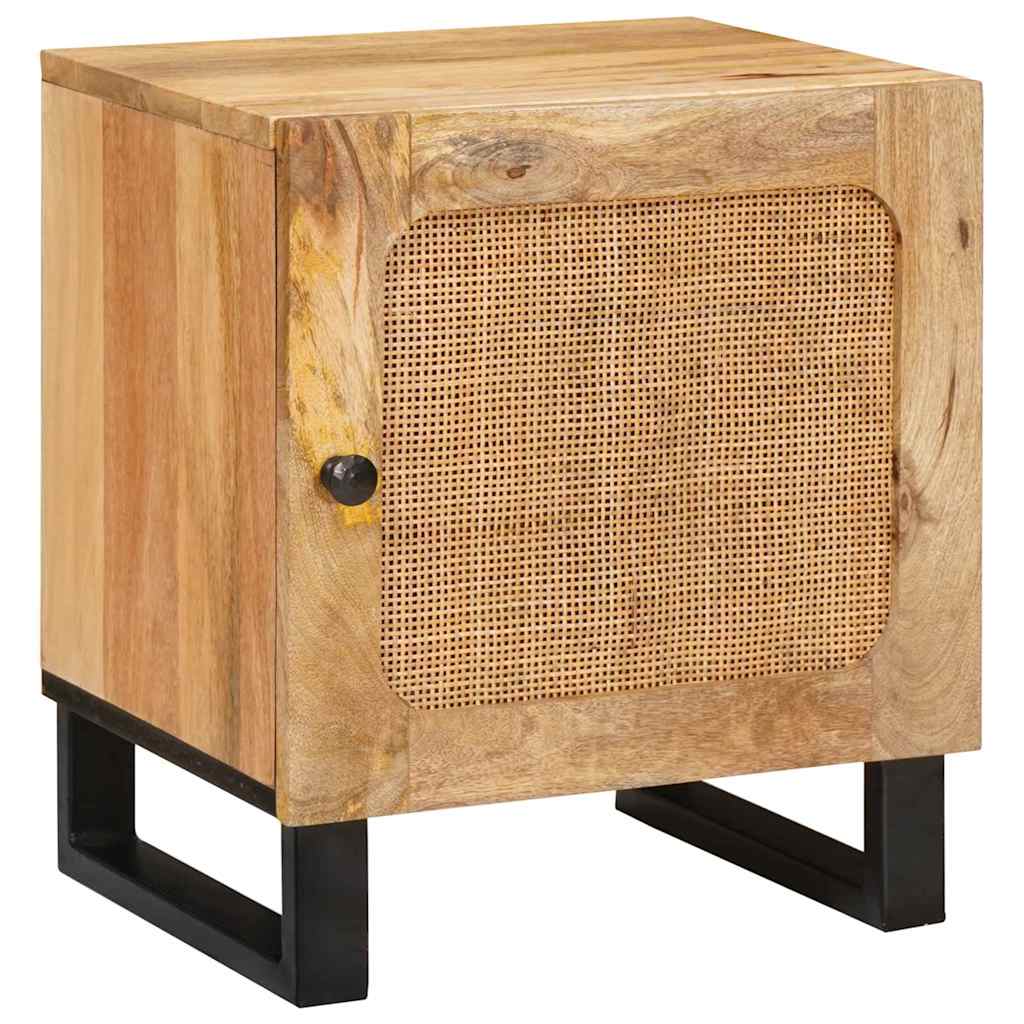 vidaXL Κομοδίνο Φυσικό 40 x 33 x 46 εκ.