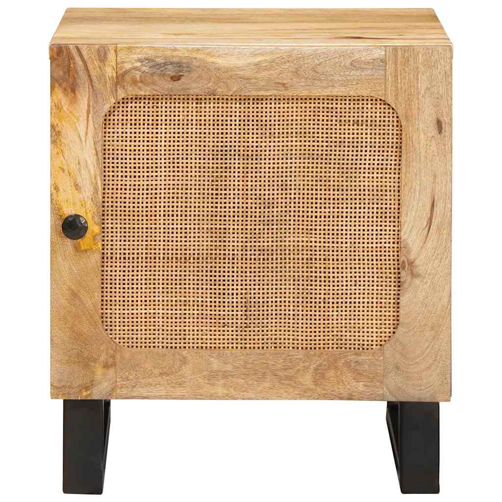 vidaXL Κομοδίνο Φυσικό 40 x 33 x 46 εκ.