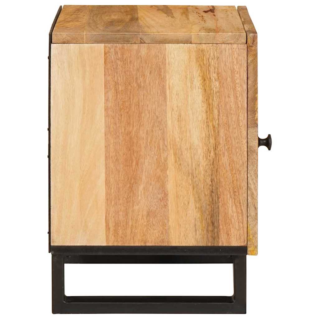 vidaXL Κομοδίνο Φυσικό 40 x 33 x 46 εκ.
