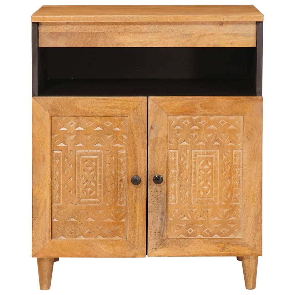 vidaXL Πλαϊνό γραφείο 60 x 33 x 75 cm Στερεό ξύλο μάνγκο