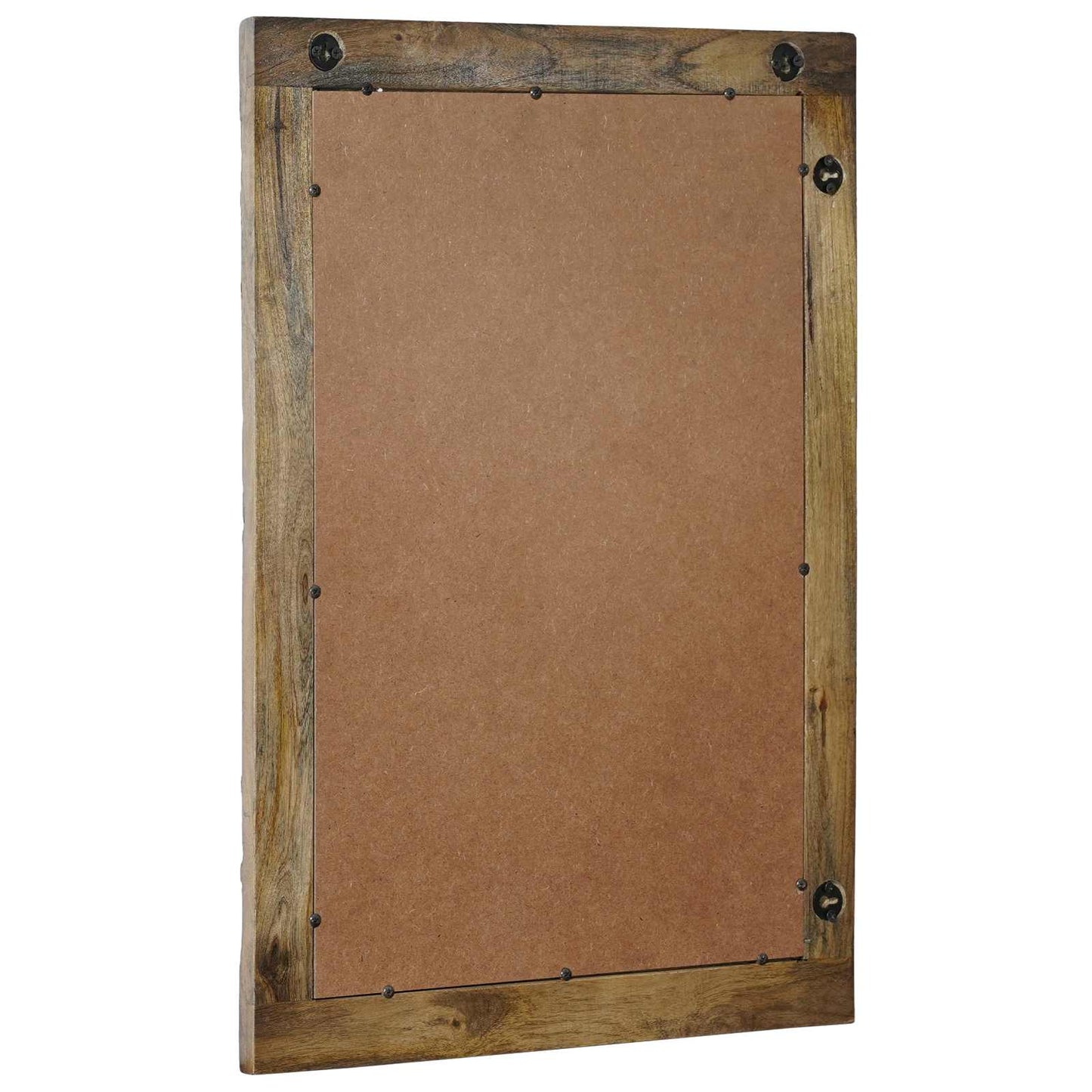 vidaXL καθρέφτης τοίχου Καρυδιά Καφέ 70 x 50 cm Ορθογώνιος