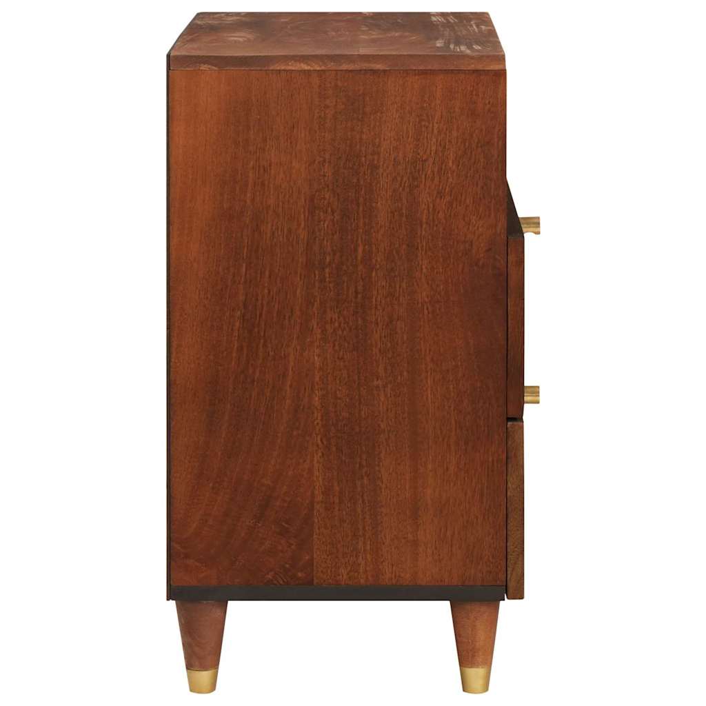vidaXL Κομοδίνα 50 x 33 x 62 εκ. Στερεό ξύλο μάνγκο