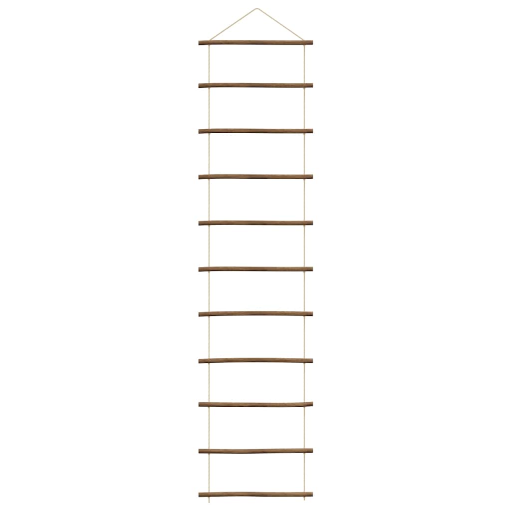 vidaXL Διακόσμηση τοίχου σε σχήμα σκάλας 50x200 cm Φυσικό κλαδί
