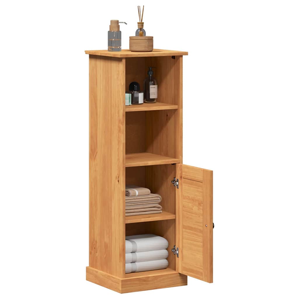 vidaXL Ντουλάπι Μπάνιου VIGO Καφέ και Μέλι Καφέ 37 x 34 x 110 εκ
