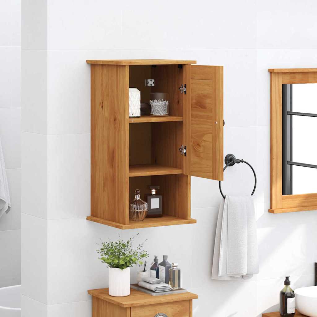 vidaXL Ντουλάπι Μπάνιου VIGO Καφέ και Μέλι Καφέ 37 x 34 x 71,5 εκ.