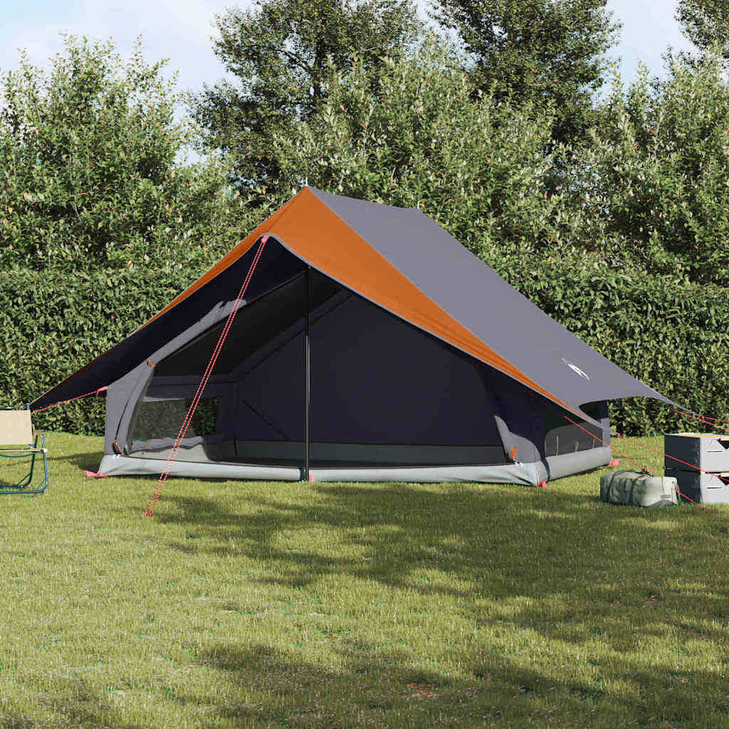 vidaXL Σκηνές Γκρι και πορτοκαλί 315 x 330 x 200 εκ Πολυεστέρας
