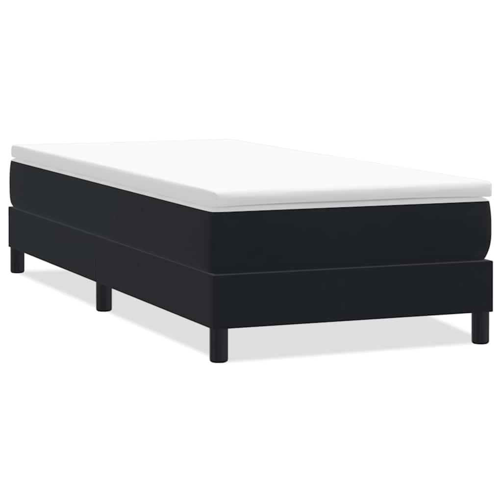 vidaXL Box Spring Κρεβάτι χωρίς στρώμα Μαύρο 80x210 cm Βελούδινο