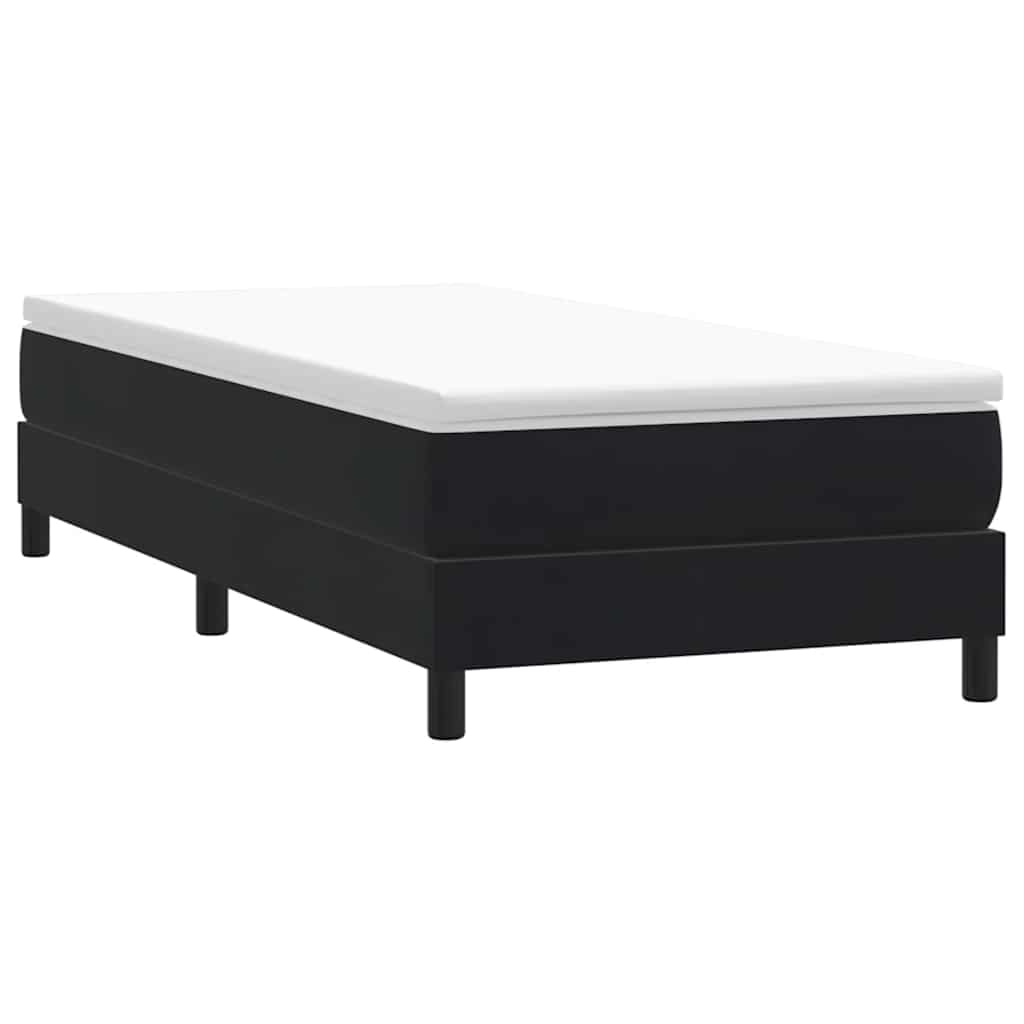 vidaXL Box Spring Κρεβάτι χωρίς στρώμα Μαύρο 80x210 cm Βελούδινο