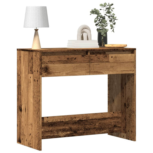 vidaXL Τραπέζι Κονσόλα Παλαιό Ξύλο 89x41x76,5 εκ. Επεξεργασμένο Ξύλο