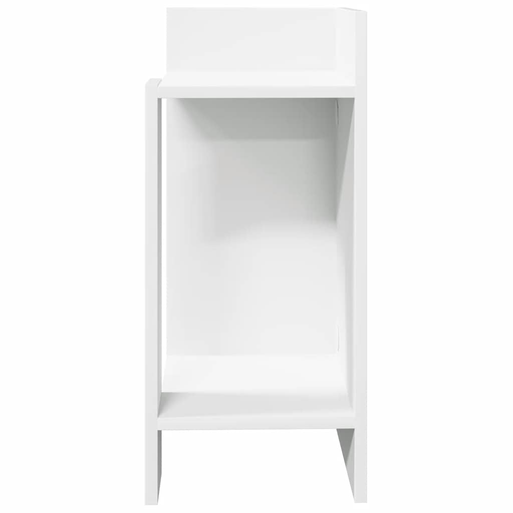 vidaXL Τραπεζάκι με ράφι mαύρο 25,5x27x60 cm