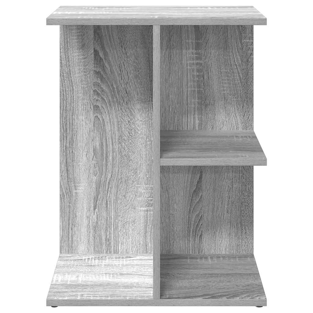vidaXL Κομοδίνα 2 τεμ Γκρι Sonoma 46,5x29x61 εκ. Επεξεργασμένο Ξύλο