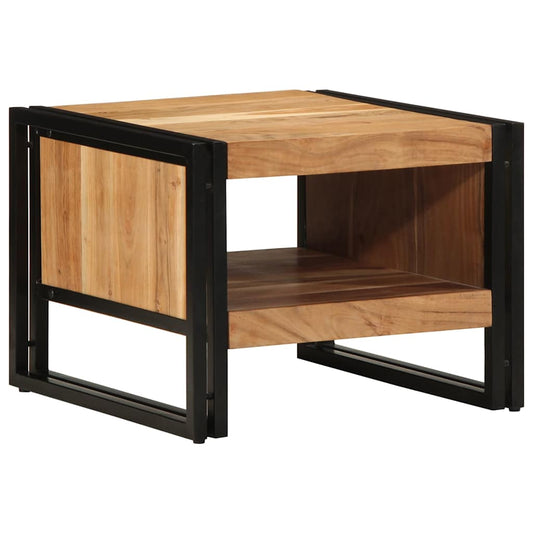 vidaXL Τραπεζάκι σαλονιού 50x50x38 cm μασίφ ξύλο ακακίας