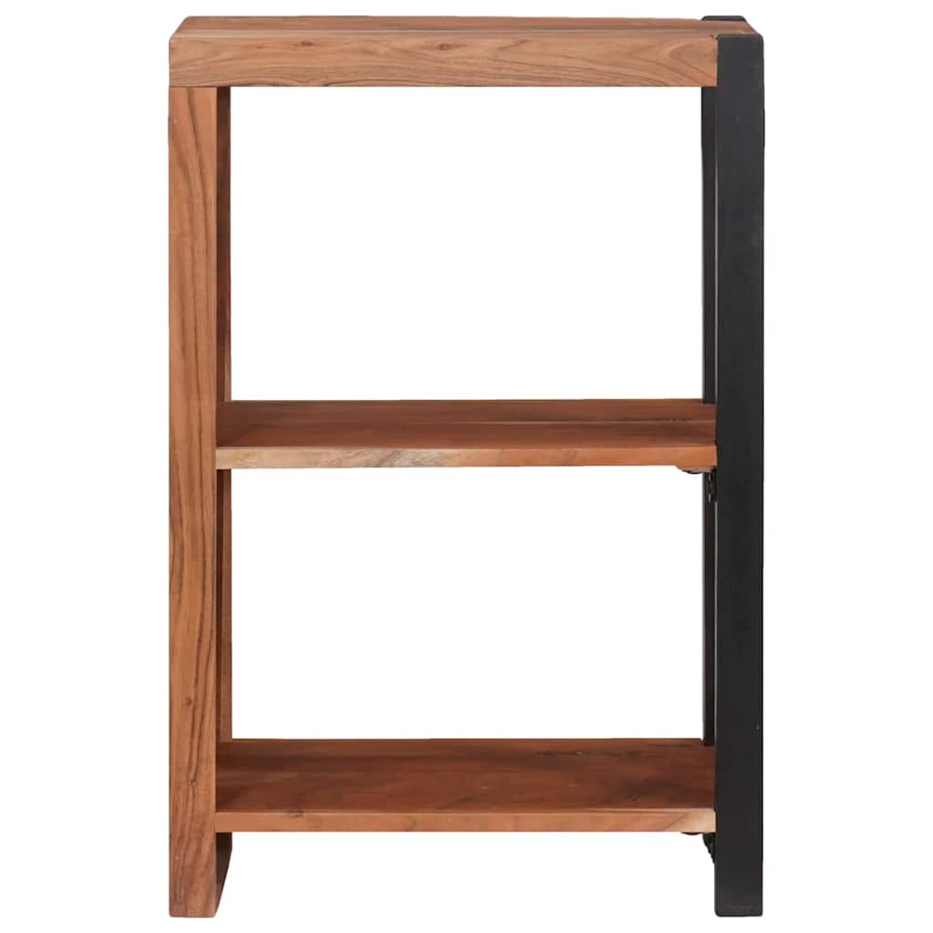 vidaXL Ράφι Βιβλίων Καφέ 50 x 30 x 75 εκ Στερεό Ξύλο Ακακίας