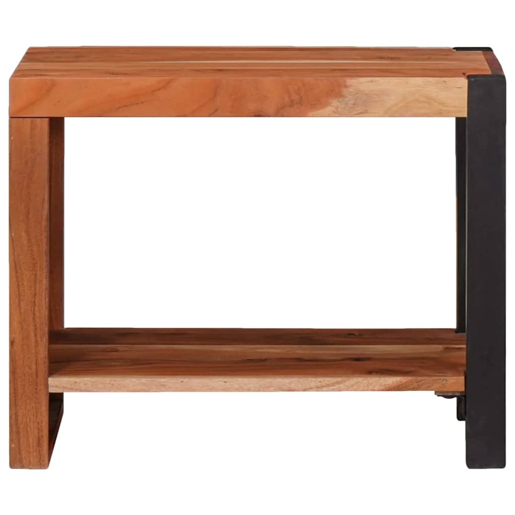 vidaXL Ράφι Βιβλίων Καφέ 50 x 30 x 40 εκ. Μασίφ ξύλο ακακίας
