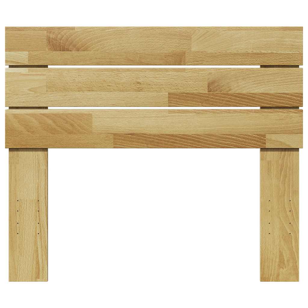 vidaXL κεφαλάρι 90 cm μασίφ ξύλο δρυς