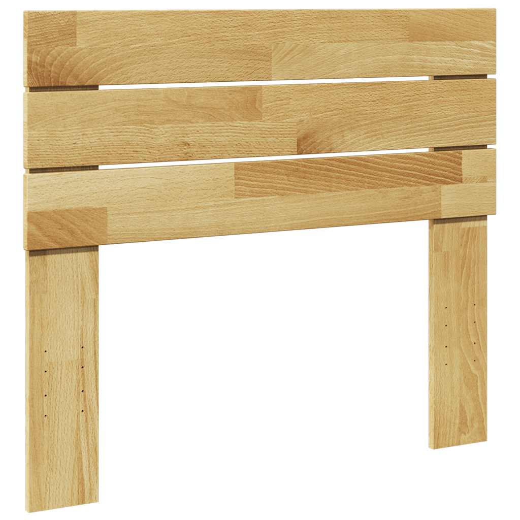 vidaXL κεφαλάρι 80 cm μασίφ ξύλο δρυς