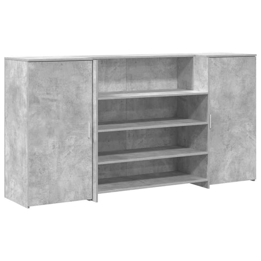 vidaXL Γραφείο υποδοχής 200x50x103,5 εκ. Επεξεργασμένο Ξύλο