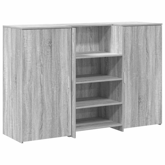 vidaXL Γραφείο υποδοχής 155x50x103,5 εκ. Επεξεργασμένο Ξύλο