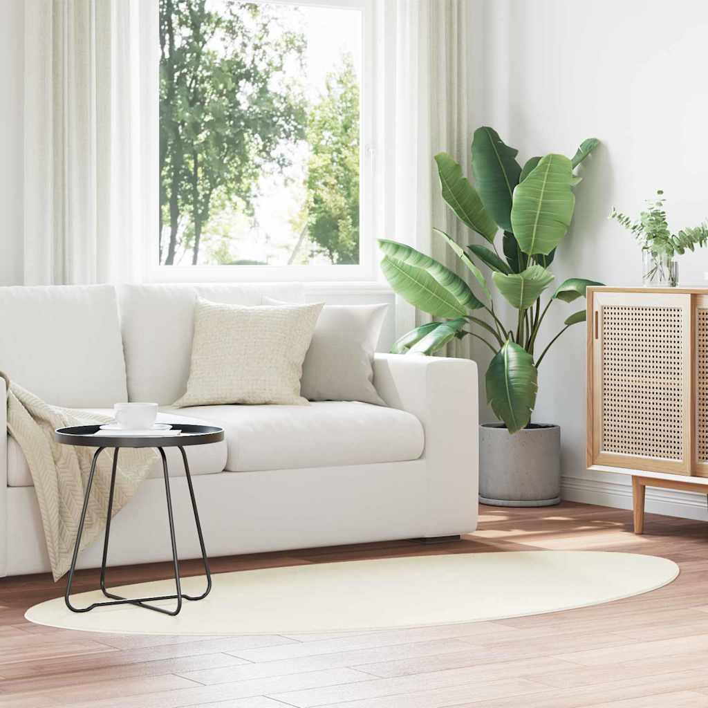 vidaXL Χαλί HUARTE Κρεμ 80 x 150 cm Πολυεστέρας