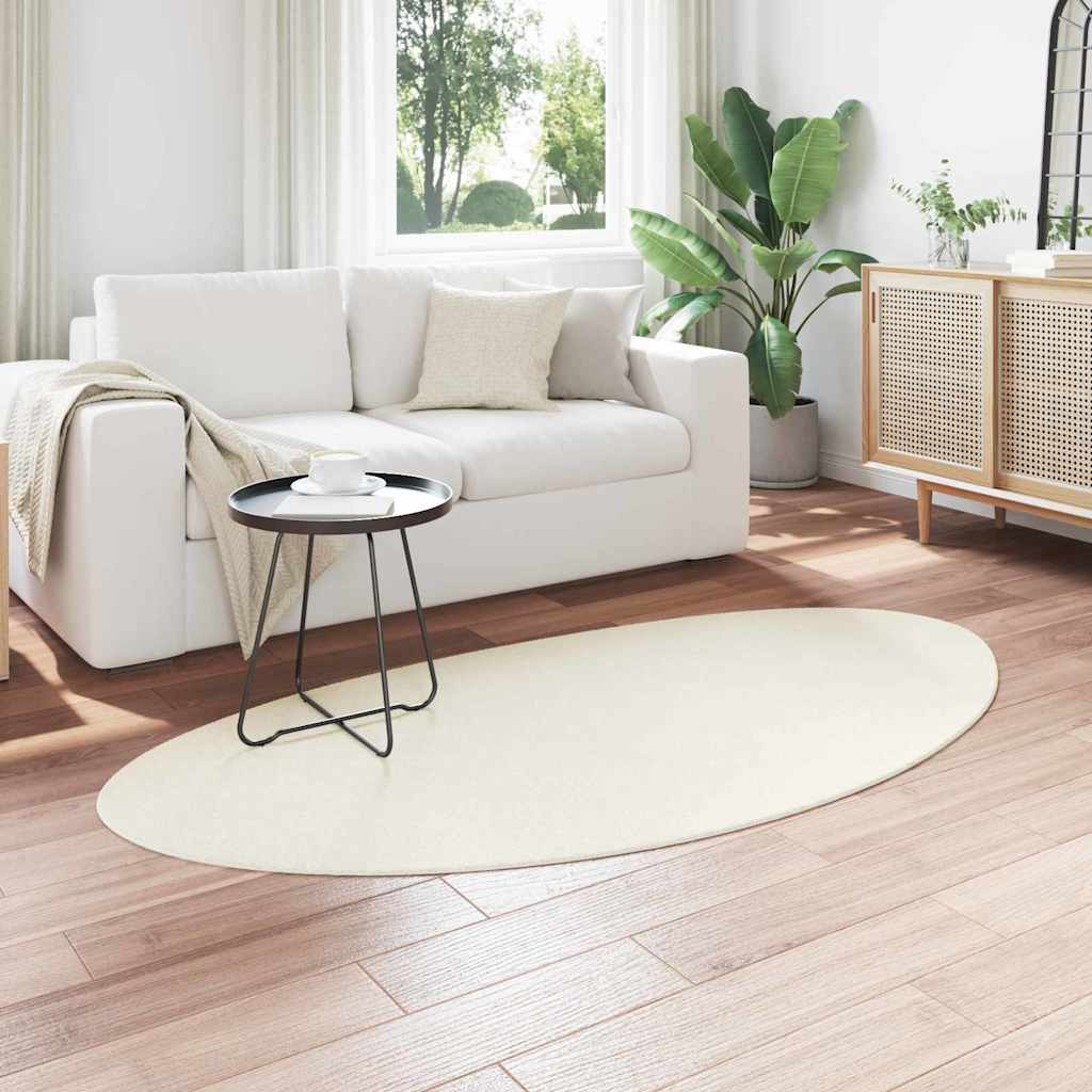 vidaXL Χαλί HUARTE Κρεμ 80 x 150 cm Πολυεστέρας