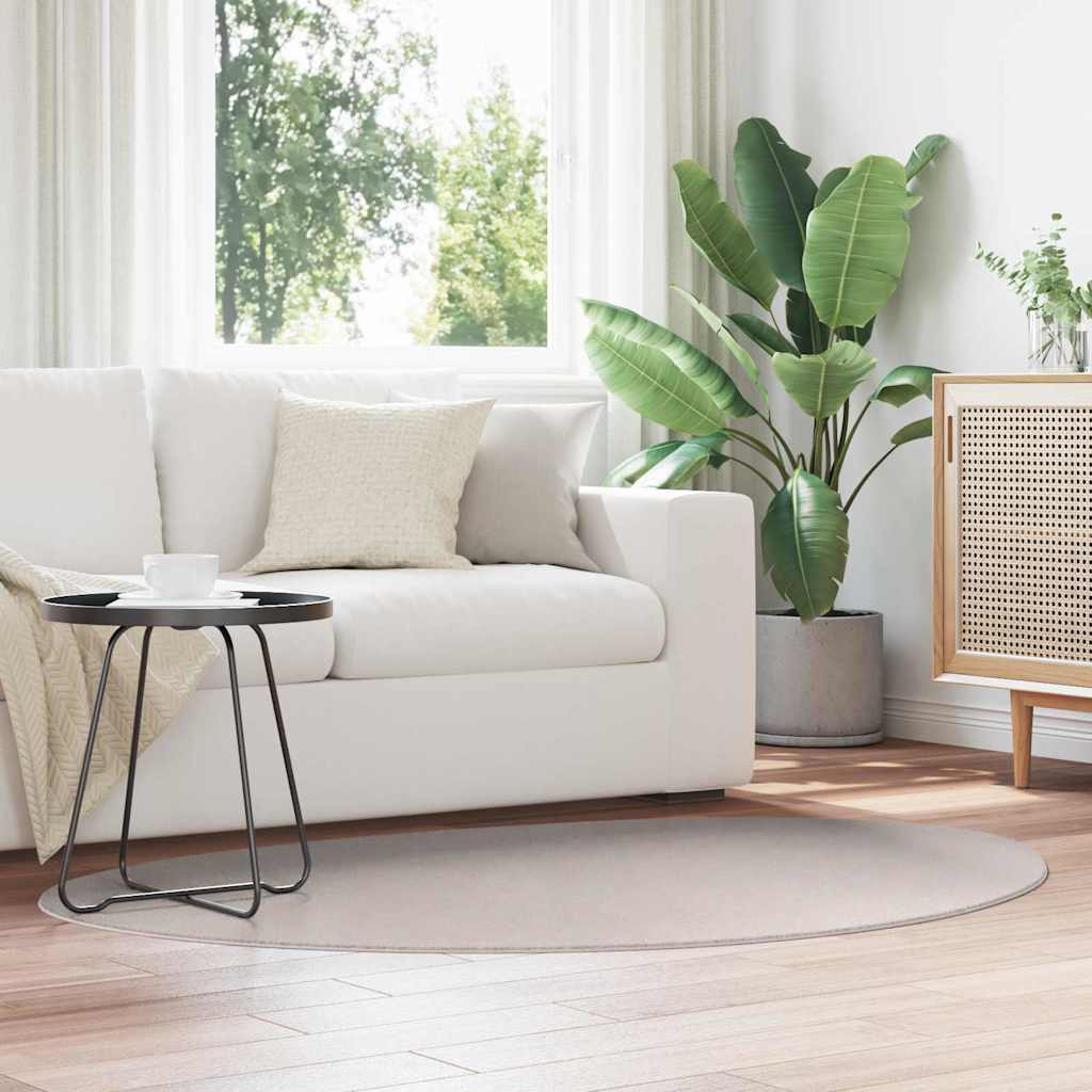 vidaXL Χαλί HUARTE Άμμος 120 x 170 cm Πολυεστέρας
