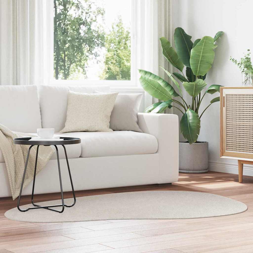 vidaXL Χαλί HUARTE Άμμος 120 x 170 cm Πολυεστέρας