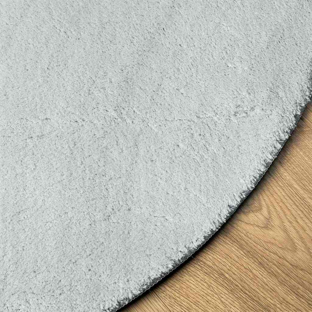vidaXL Χαλί HUARTE Γκρι 160 x 230 cm Πολυεστέρας