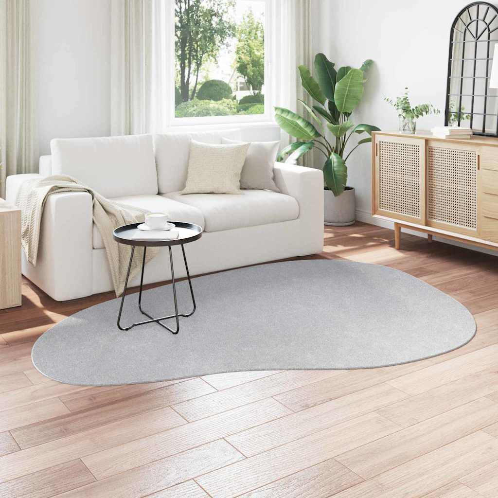 vidaXL Χαλί HUARTE Γκρι 160 x 230 cm Πολυεστέρας