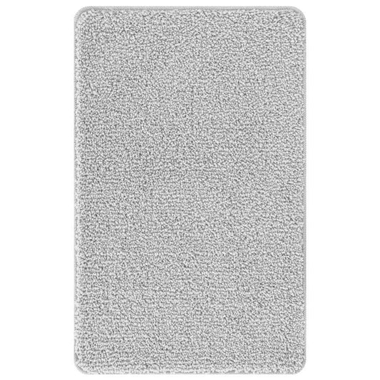 vidaXL Αντιολισθητικό μαξιλάρι μπάνιου Γκρι 60 x 90 cm PP
