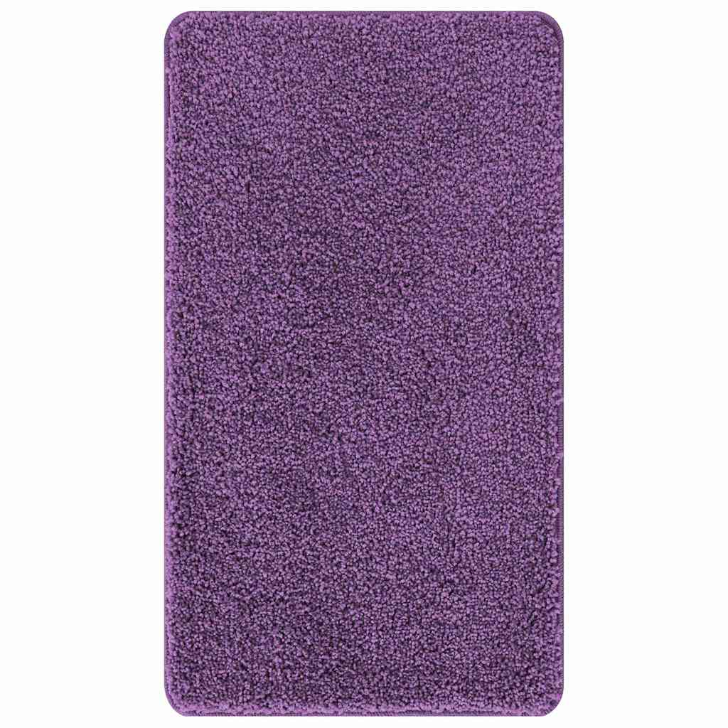 vidaXL Αντιολισθητικό μαξιλάρι μπάνιου Μοβ 70 x 120 cm PP