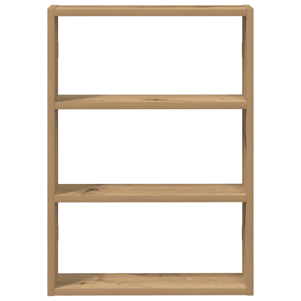 vidaXL Ράφι τοίχου Artisan Oak 43x9x60 cm Κατασκευασμένο ξύλο