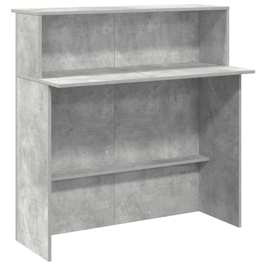 vidaXL Γραφείο υποδοχής 100x50x103,5 εκ. Επεξεργασμένο Ξύλο