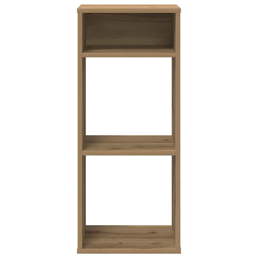 vidaXL Βιβλιοθήκη Artisan Δρυς 34x31x80 εκ. Επεξεργασμένο Ξύλο