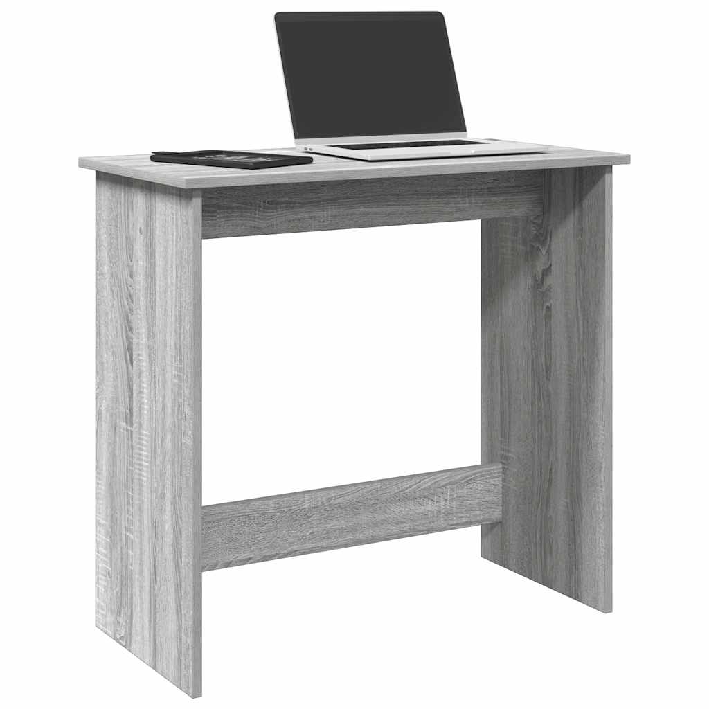 vidaXL Γραφείο Γκρι Sonoma 80 x 40 x 75 εκ. από Επεξεργασμένο Ξύλο