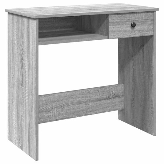 vidaXL Γραφείο Γκρι Sonoma 80 x 40 x 75 εκ. από Επεξεργασμένο Ξύλο