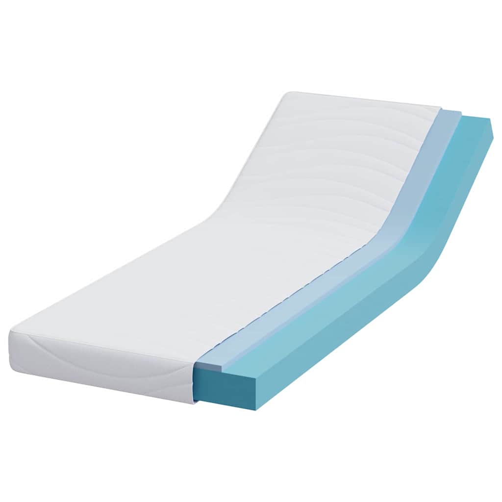 vidaXL Στρώμα Μέτριο 70 x 200 cm Λευκό