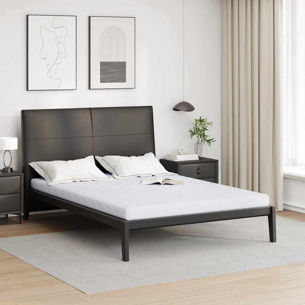 vidaXL Στρώμα Μέτρια σκληρό 140 x 190 cm Λευκό