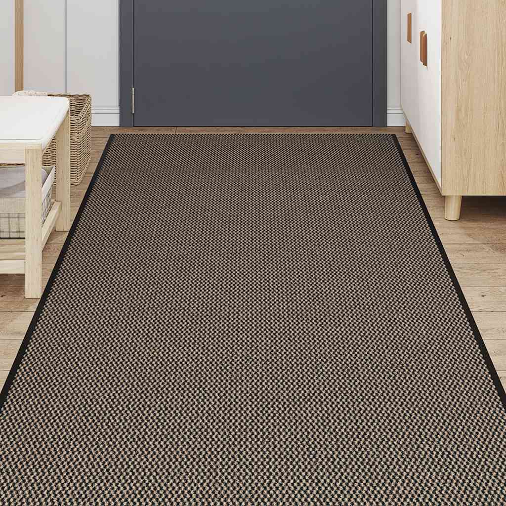 vidaXL Πατάκι Εισόδου Καφέ 115 x 300 εκ.