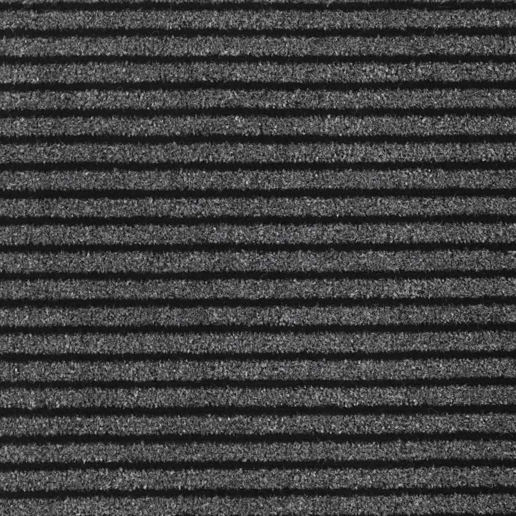 vidaXL Χαλάκι Εξώπορτας Μαύρο 60 x 150 cm Πολυπροπυλένιο