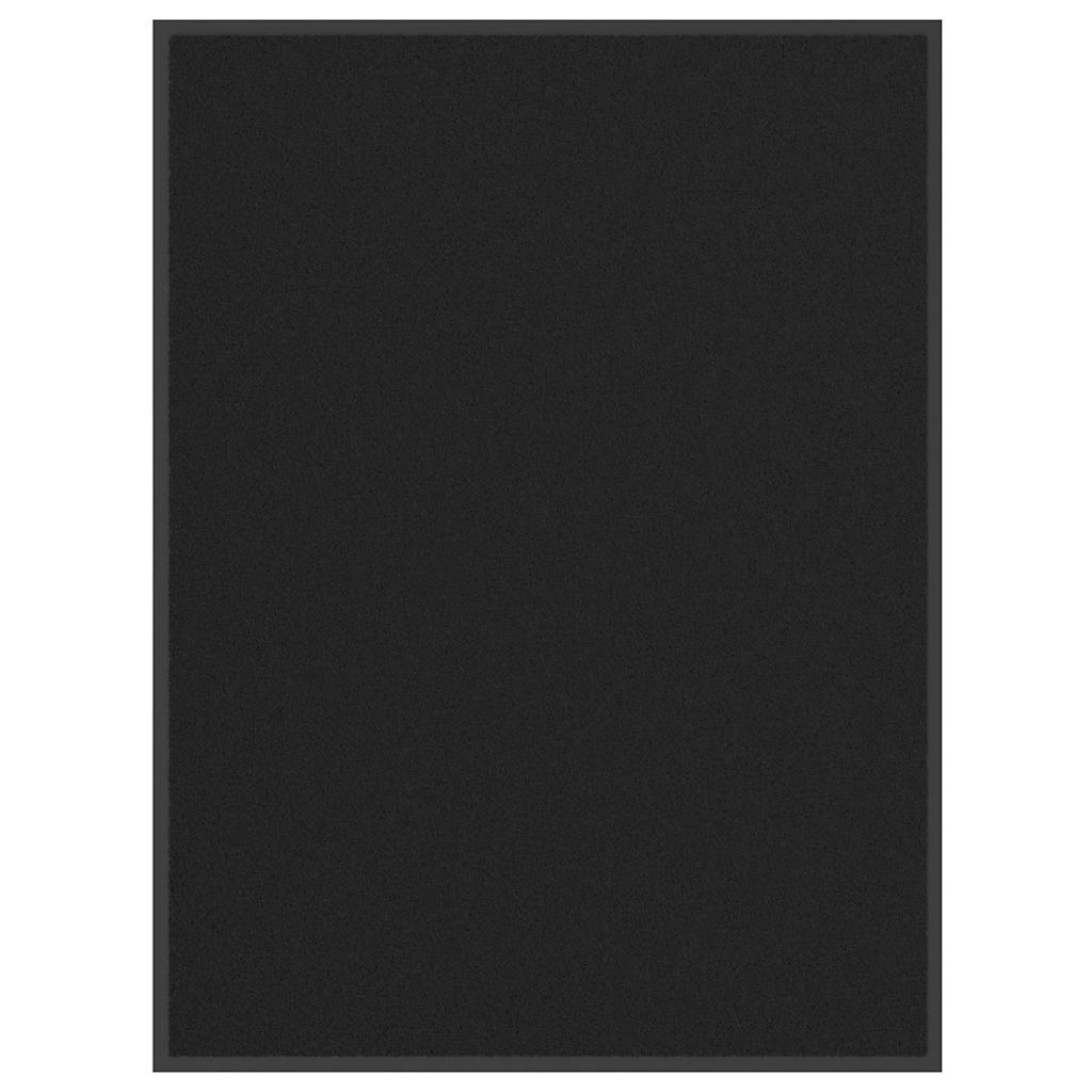 vidaXL Πατάκι Εισόδου Μαύρο 80 x 120 εκ.