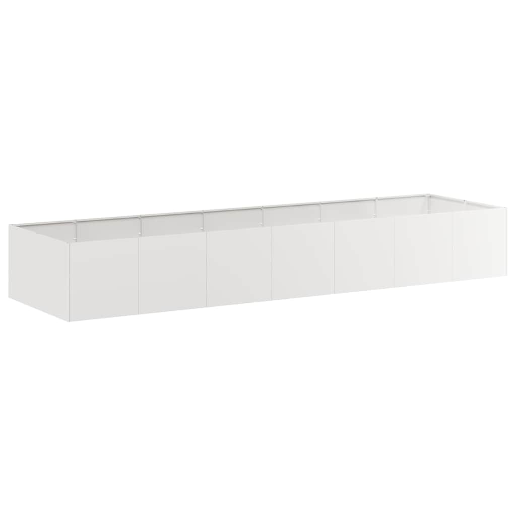 vidaXL Ζαρντινιέρα 280x80x40 εκ. από Ανοξείδωτο Ατσάλι