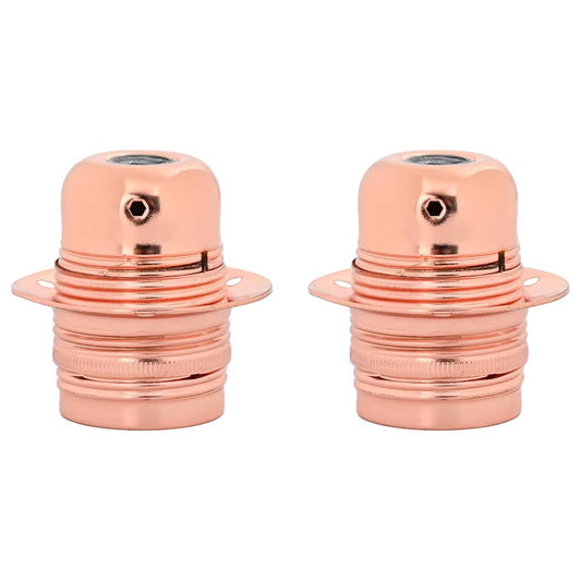 vidaXL Λαμπτήρες 2 τεμάχια Rose Gold E27
