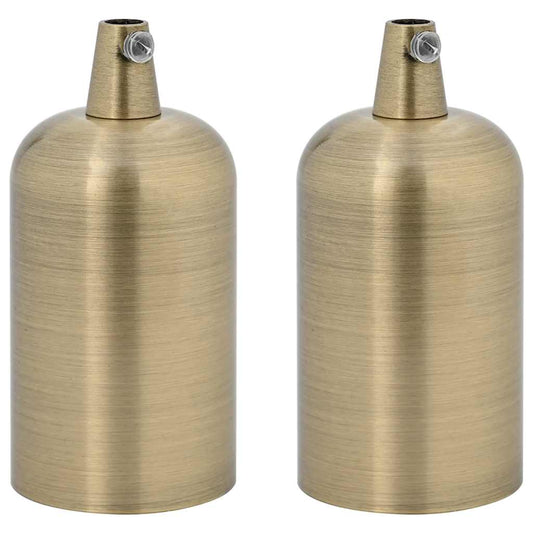 vidaXL Λαμπτήρες 2 τεμάχια Bronze E27