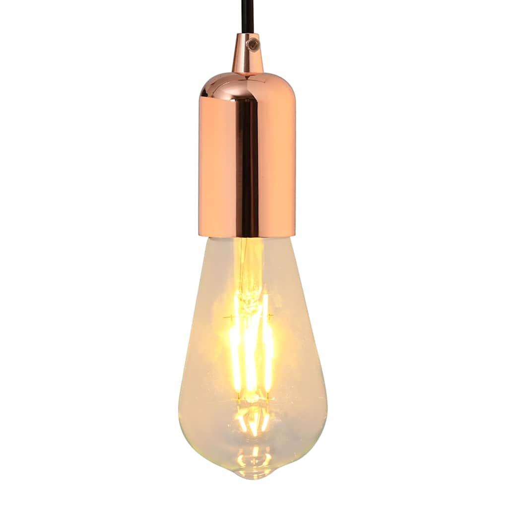 vidaXL Λαμπτήρες 2 τεμάχια Rose Gold E27