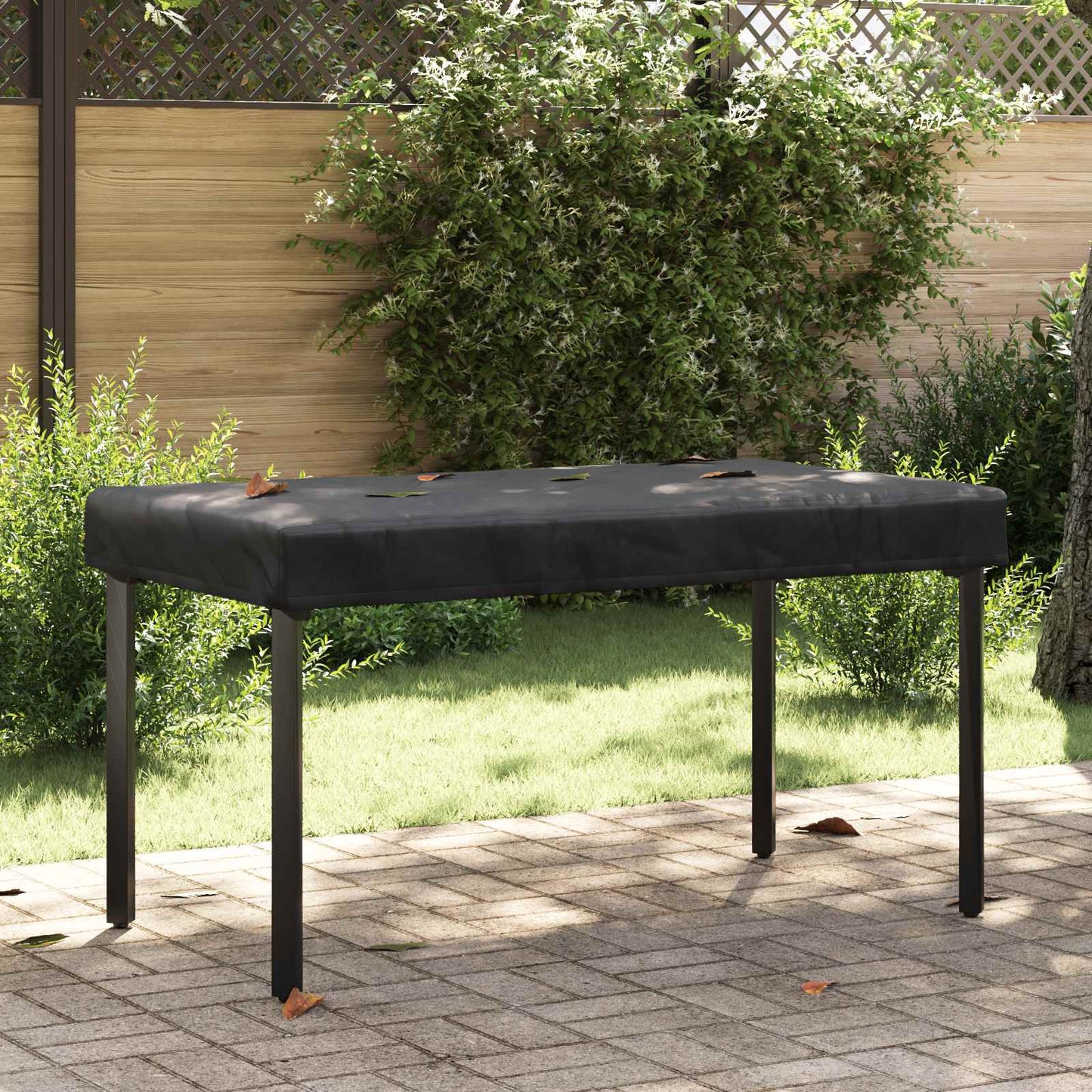 vidaXL Κάλυμμα επίπλων εξωτερικού χώρου 122 x 72 x 15 εκ.